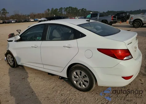 2016 Hyundai Accent Se z USA, uszkodzony, nr VIN KMHCT4AE0GU074815